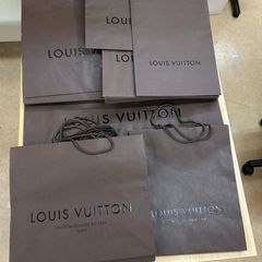 LOUIS VUITTON紙袋、新品2種類19個セット - メルカリ