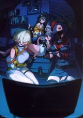 [중고] 포스터 A3 클리어 포스터 메이든 & 엘렉 & 트로니 (D.ARK HERO) [이치 반 쿠지 승리의 여신 : NIKKE CHAPTER4] F상