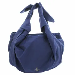 ランバンオンブルー LANVIN en Bleu ハンドバッグ トート 肩掛け ロゴ ナイロン 青 ブルー /GVのサムネイル