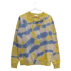 SAINT LAURENT PARIS (サンローランパリ) 16SS デストロイ タイダイ染め スウェットトレーナー 409893のサムネイル