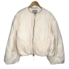 即購入可M_ エムアンダーバーKAPOK BOMBER ジャケットサイズ2 中綿 即購入可M_ エムアンダーバーKAPOK BOMBER ジャケットサイズ2 中綿