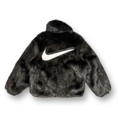 NIKE × AMBUSH 18AW Reversible Faux Fur Coat Jacket リバーシブル NIKE × AMBUSH 18AW Reversible Faux Fur Coat Jacket リバーシブル