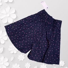 ✨新品未使用⭐️GU⭐️ガールズ タックキュロット 後ろゴム 可愛い クローバー♣️柄 150cm