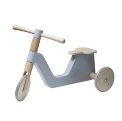 キッズ用 木製バイク 乗り物 Sebra セバ 北欧デザイン ブルーグレー おしゃれ インテリア 海外ブランド 輸入