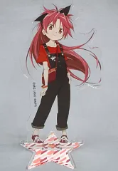 【中古】アクリルスタンド・アクリルパネル 佐倉杏子 描き下ろしイラスト アクリルスタンド 「rockin’star×魔法少女まどか☆マギカ」