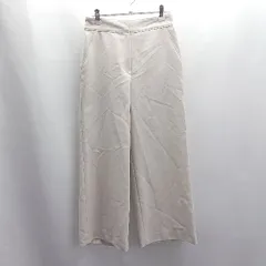 ◇ ⊂ NATURAL BEAUTY BASIC ワイドパンツ サイズXS ベージュ系 レディース E  【1503060047392】