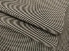 平和屋着物●江戸小紋　万筋　薄柿色×千歳茶色　正絹　逸品　AAAZ4999ck