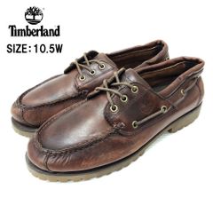 Timberland 3 EYE ティンバーランド  3アイ デッキシューズ ブラウン サイズ：US 10.5W 古着 中古