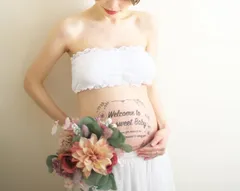 【アウトレット】マタニティフォト マタニティフォトシール マタニティシール お腹 ベリーペイント セルフ かわいい おしゃれ プレゼント ハート マーク 写真 シンプル メモリアル 成長記録 フォトブック用 妊婦さん向け おしゃれ 可愛い 送料無料 A