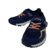 ASICS  アシックススニーカー size17.5/ネイビー