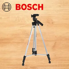 【美品】BOSCH  軽量アルミ三脚（気泡管付き）BS150   レーザー　距離計のサムネイル