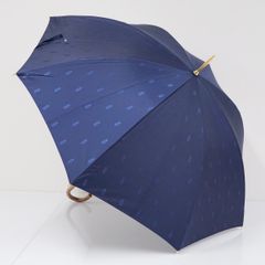 高級傘 KENZO ケンゾー USED美品 ブラックxゴールド リーフ