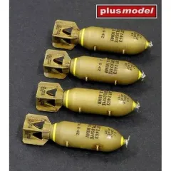 【中古】プラモデル 1/48 250ポンド爆弾 (4個入り) ディティールアップパーツ [PLMAL4117]