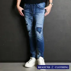 【RESOUND CLOTHING 】 MICK DENIM JERSEY / ジャージーンズ / RC34-ST-020【メンズ】【送料無料】のサムネイル
