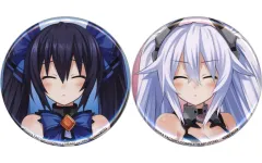 【中古】バッジ・ピンズ [単品] ノワール＆ブラックハート 缶バッジ2種セット 「Switchソフト 超女神信仰 ノワール 激神ブラックハート WonderGOOノワール再臨セット」 同梱特典