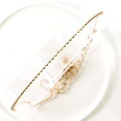 K10PG　ブレスレット　bracelet　アンクレット　anklet　総重量約0.8g　約24cm