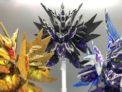 新品　ガンダム　SDW HEROES ドミナントスペリオル ダークネスドラゴン/スペリオルストライク フリーダムドラゴン/オルタナティブジャスティス インフィニットドラゴン　3点セット　ガンプラ　BANDAI