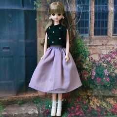ジェニーちゃん着用♡CHANEL カシミヤボーダースカート 0101SK002241S09.jpg