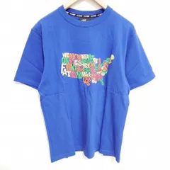 #snc エフエーティー FAT Tシャツ 青 カットソー ロゴ タグ付き 美品 メンズ [831377]のサムネイル