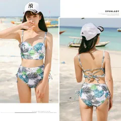 水着 レディース 体型カバー ビキニ タンキニ 3点セット ラッシュガード 長袖 フィットネス UVカット 大きいサイズ 韓国 フィットネス水着 ぽっちゃり オールインワン ハイウエスト セパレート 体系カバー 20代 30代 40代 sw8363