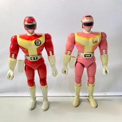 高速戦隊ターボレンジャー 超合金 2体セット ピンクターボ レッド