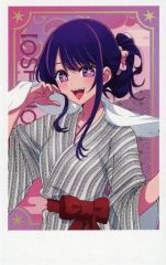 [중고] 캐릭터 카드 호시노 아이 (목욕 Ver.) [추천의 아이 × 극락탕 · RAKU SPA 극락 추억의 물 순회 폴라 샷 컬렉션 목욕 ver.]