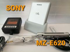 ソニー　MDウォークマン　MZ-E620　シルバー　①