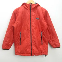 H■エーグル/AIGLE フード付き 中綿リバーシブルジャケット【XS】赤/MENS■13【中古】