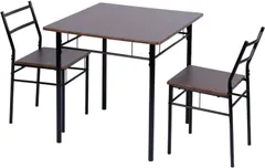 ダイニングテーブルセット 3点 セット 2人 ダイニングチェア 2脚セット ダイニングセット 北欧 家具 チェア 食卓テーブル 木目調 インテリア ダイニングチェア ナチュラル tks-yy198