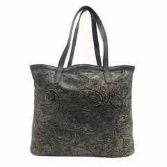 【美品】ETRO エトロトートバッグ ペイズリー マルゴット ブラック ☆2016-17秋冬(AW)新作☆ トートバッグ / ラムスキンレザー