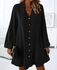 新品 ブラウスミニドレス