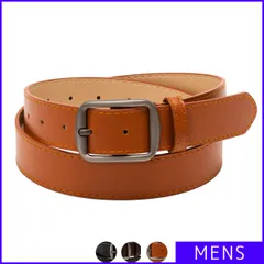 【新品・未使用】 ベルト メンズ ユニセックス カジュアル おしゃれ きれいめ 可愛い 穴 いっぱい スクエアバックル ウエストマーク ジーンズ デニム シンプル 細見え 高見え ハイウエスト 冬 春 夏 キャメル ブラウン 茶色 STY-84310-CPZ