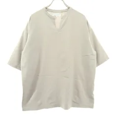 a day in the life アデイインザライフ 半袖 オープンフロントネック カットソー M グレー UNITED ARROWS ユナイテッドアローズ メンズ 古着