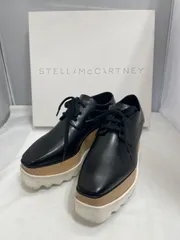 希少✨ ステラマッカートニー 厚底 スタッズ ローファー ブラック エリス 24 Stella McCartney ステラ・マッカートニー エリス スタッズ