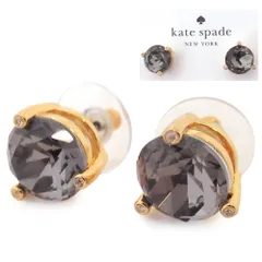 【新品 未使用】Kate spade ケイトスペード アウトレット アクセサリー キュービックジルコニア ピアス O0RU3080 014