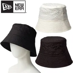 新品 NEWERA ニューエラ 正規品 NEW ERA バケット ハット 帽子 バケハ ジャカード 刺繍 ロゴ ローアングル ユニセックス レディース メンズ 白 クロームホワイト 黒 ブラック 14388492 14388493