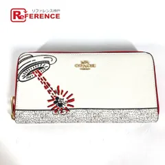 COACH コーチ 長財布 ミッキーマウス アコーディオン C7800 レザー