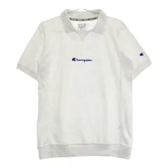 サイズ：MEDIUM CHAMPION GOLF チャンピオンゴルフ  襟付き 半袖Tシャツ  ホワイト系 [240101464468] ゴルフウェア メンズ ストスト