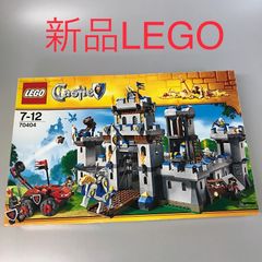 正規品 新品未開封 LEGO レゴ キャッスル 70404 王様のお城　廃盤品 DB-058-B ※お城シリーズ　ミニフィグ　騎士　装甲馬　兵士　キング　宝箱　コイン　武器　盾　オールドレゴ 372
