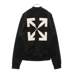 OFF-WHITE｜ブラックミリタリージャケット（マーブルストーン柄） OFF-WHITE｜ブラックミリタリージャケット（マーブルストーン柄