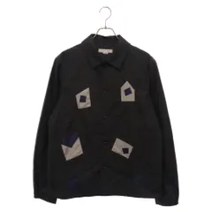 BEAUTY&YOUTH UNITED ARROWS (ビューティーアンドユースユナイテッドアローズ) TUBE GIO GRAPHIC BLSN 幾何学モチーフ 長袖シャツジャケット ブルゾン ブラック TC-9424のサムネイル
