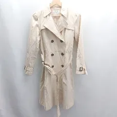 ◇ ⊇ MISCH MASCH ミッシュマッシュ ウエストベルト 長袖 トレンチコート サイズM ベージュ レディース E  【1503060019504】