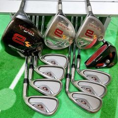 レフティ】TaylorMade R9 メンズ ゴルフクラブセット 10本 - メルカリ