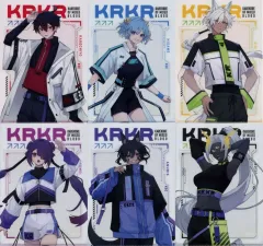 【中古】クリアファイル 全6種セット オリジナルA4クリアファイル 「混血のカレコレ×ローソン」 対象お菓子購入特典