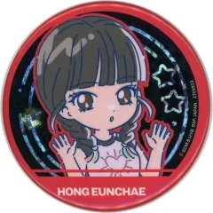 【中古】バッジ・ピンズ ホン・ウンチェ E(ANTIFRAGILE) のすたるぽっぷ ホログラム缶バッジ 「LE SSERAFIM」