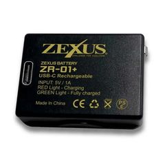 [ZEXUS(ゼクサス)] ZEXUS専用バッテリー ZR-01+ ブラック 