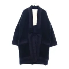 VISVIM (ヴィスヴィム) 18AW RUUNPE COAT ステッチデザイン ルンペ コート 羽織 ブラック 0118205013006のサムネイル