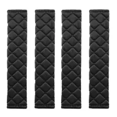 シートベルトカバー 4本セット シートベルトパッド シートベルト クッションパッド 肩当てパッド ショルダーパッド 圧迫感軽減 肩 首 保護 TOBERU