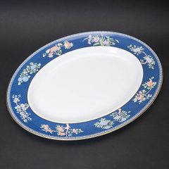 ウェッジウッド ブルーサイアム 36cmオーバルプラター