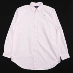 RALPH LAUREN ラルフローレン 長袖シャツ ピンク ストライプ Size XLT #2362 アメカジ カジュアル